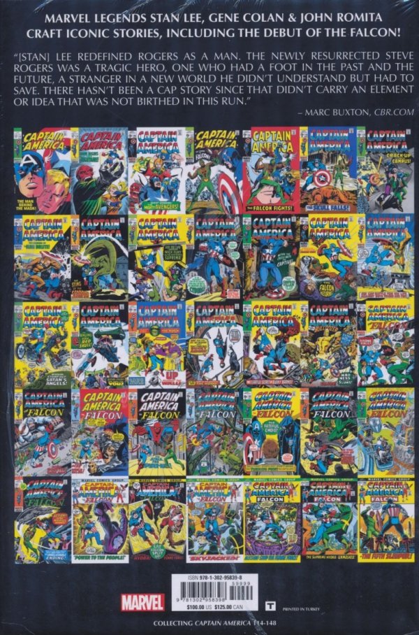 CAPTAIN AMERICA OMNIBUS VOL 02 HC [STANDARD] [9781302958398]