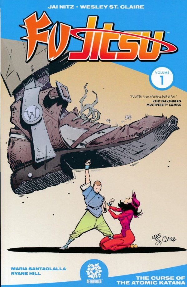 FU JITSU VOL 01 THE CURSE OF THE ATOMIC KATANA TP [9781935002543]