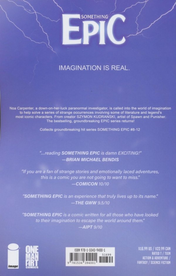 SOMETHING EPIC VOL 02 TP [9781534394001]