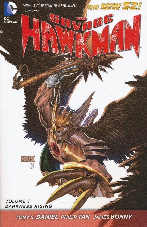 SAVAGE HAWKMAN VOL 01 DARKNESS RISING TP [9781401237066] **promocja TOMY**