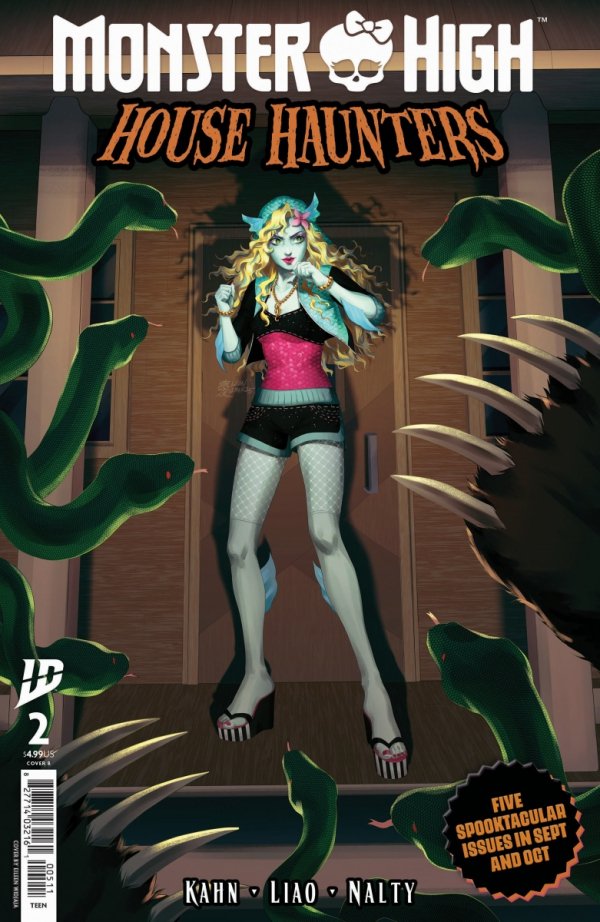 MONSTER HIGH HOUSE HAUNTERS #2 VARIANT B WIDJAJA [82771403449300221]