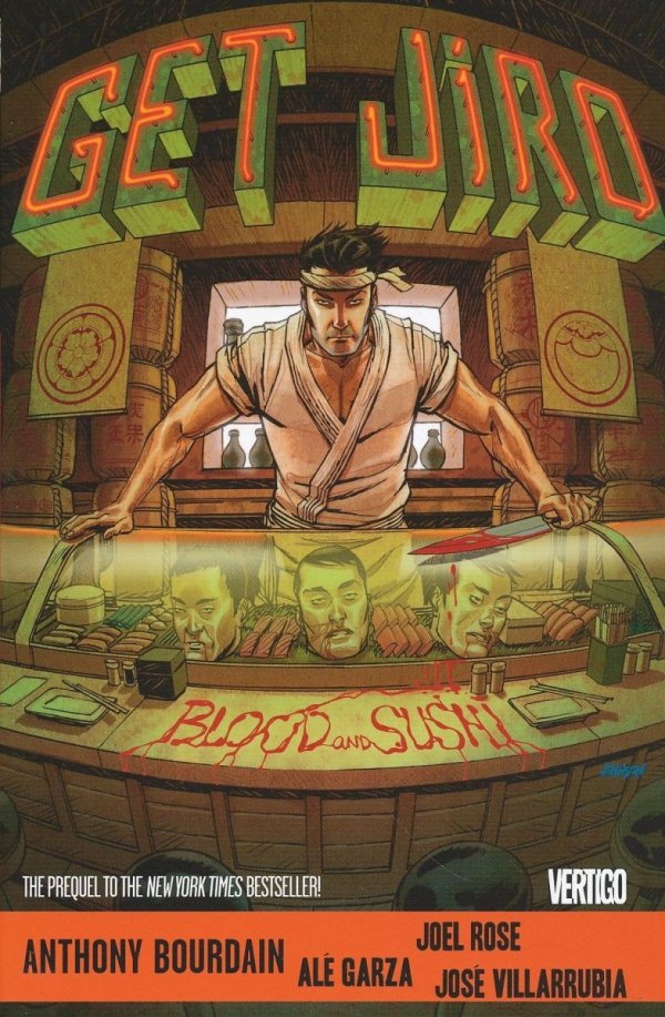GET JIRO BLOOD AND SUSHI HC [9781401252267]