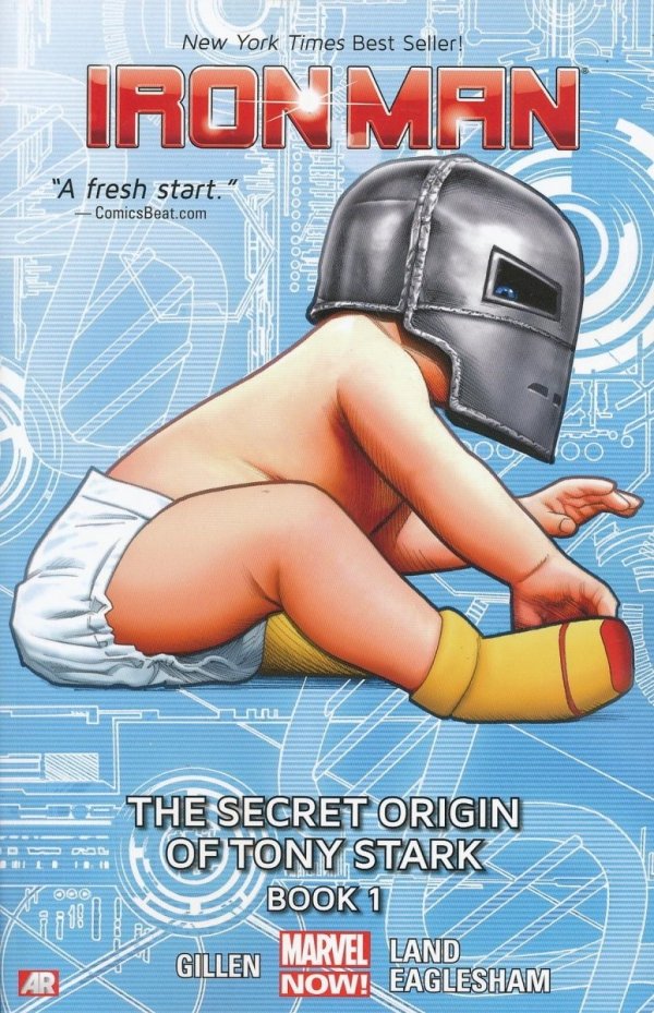 IRON MAN VOL 02 THE SECRET ORIGIN OF TONY STARK PART 1 TP [9780785166665] **OFERTA SPECJALNA**