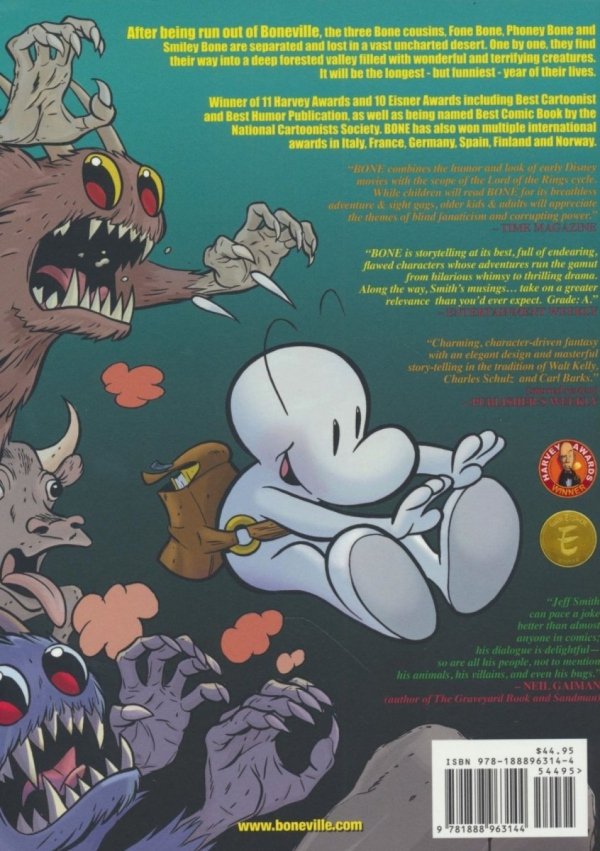 BONE THE COMPLETE CARTOON EPIC IN ONE VOLUME TP [9781888963144]