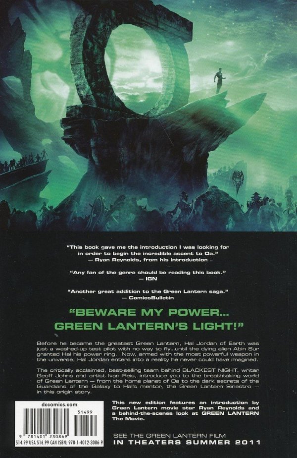 GREEN LANTERN SECRET ORIGIN TP [9781401230869] **promocja TOMY**