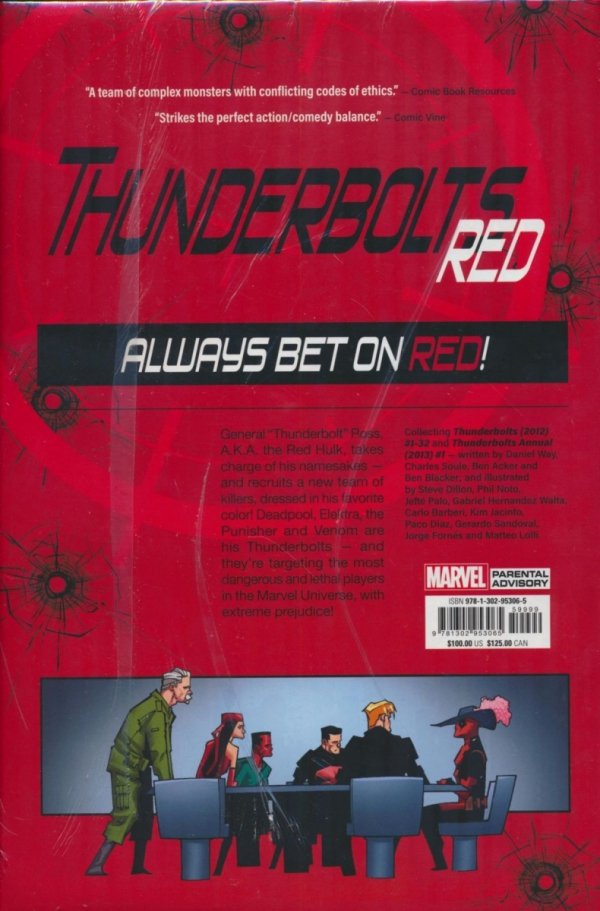 THUNDERBOLTS RED OMNIBUS HC [VARIANT] [9781302953065] **OFERTA SPECJALNA**