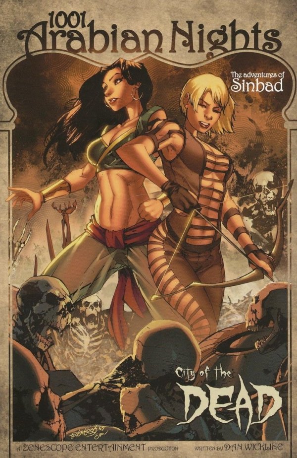 1001 ARABIAN NIGHTS THE ADVENTURES OF SINBAD VOL 02 CITY OF THE DEAD TP [9780982750773]