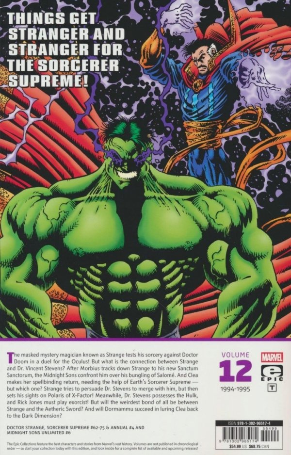 DOCTOR STRANGE EPIC COLLECTION STRANGERS AMONG US TP [9781302965174]