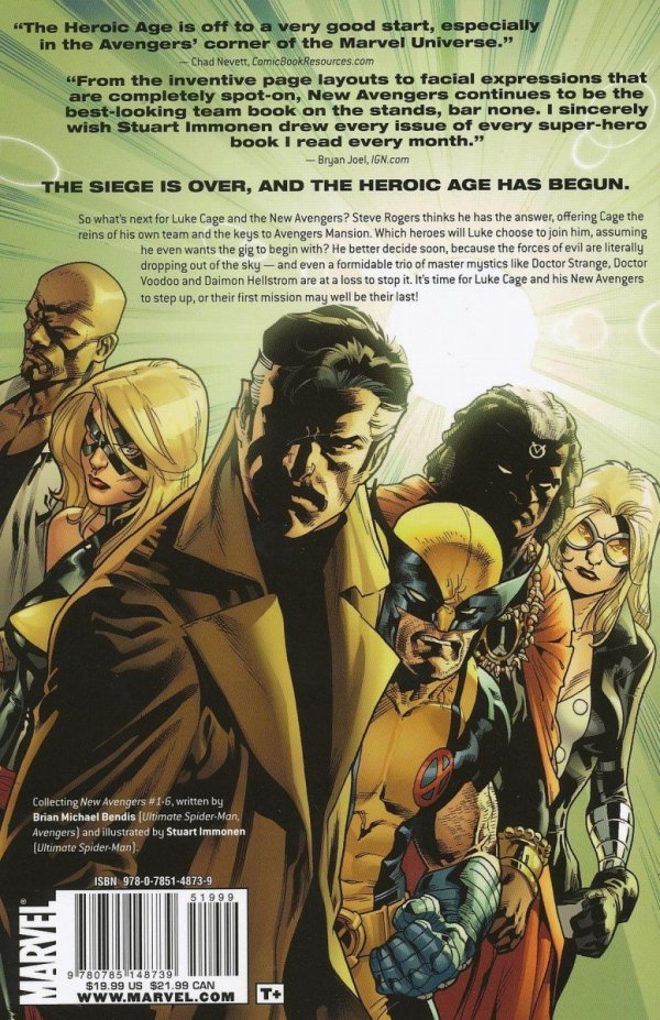 NEW AVENGERS BY BRIAN MICHAEL BENDIS VOL 01 TP [9780785148739] **promocja TOMY**
