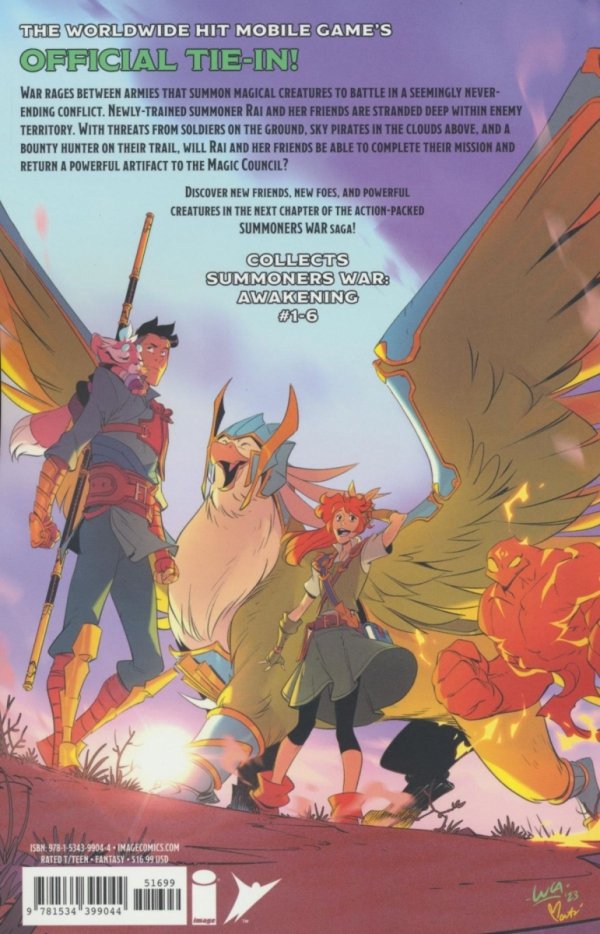 SUMMONERS WAR VOL 02 AWAKENING TP [9781534399044]