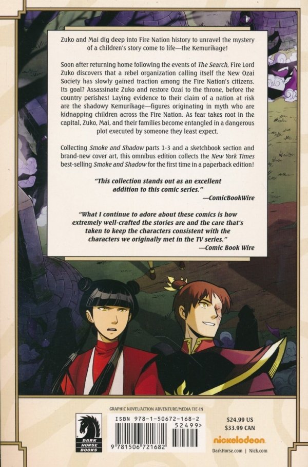 AVATAR THE LAST AIRBENDER SMOKE AND SHADOW OMNIBUS TP [9781506721682]