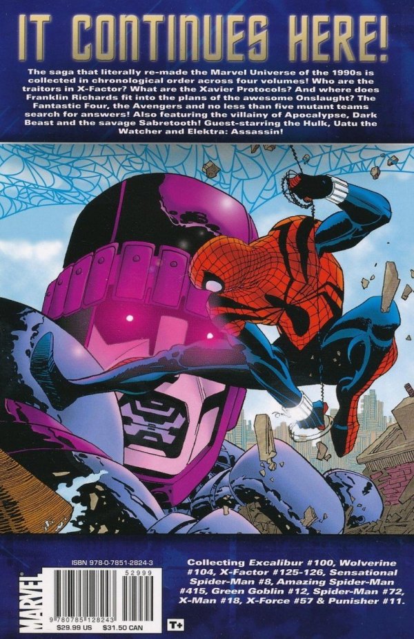 X-MEN THE COMPLETE ONSLAUGHT EPIC VOL 02 TP [9780785128243]