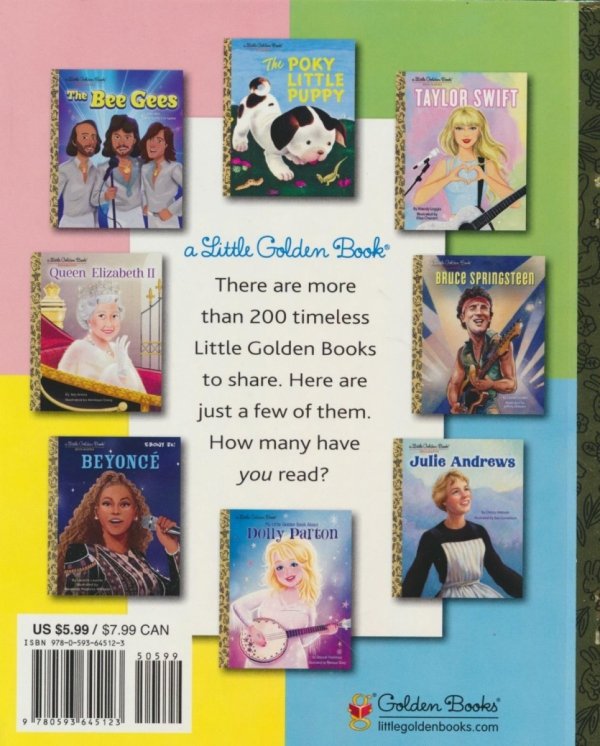 BEATLES LITTLE GOLDEN BOOK BIOGRAPHY HC [9780593645123]