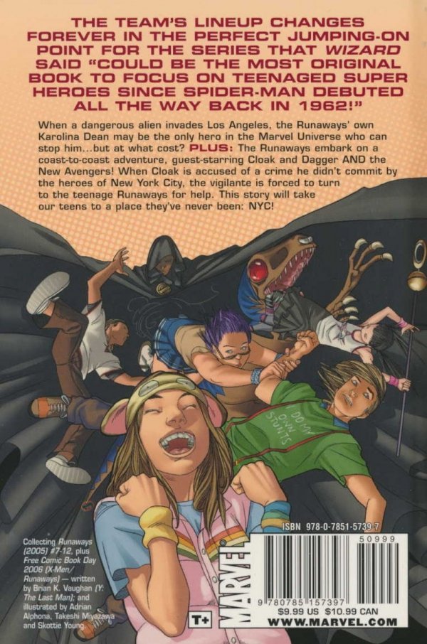 RUNAWAYS VOL 05 TP [9780785157397] **PROMOCJA TOMY**