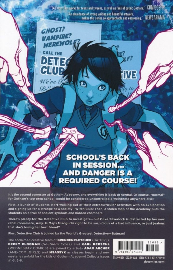 GOTHAM ACADEMY SECOND SEMESTER VOL 01 WELCOME BACK TP [9781401271190]