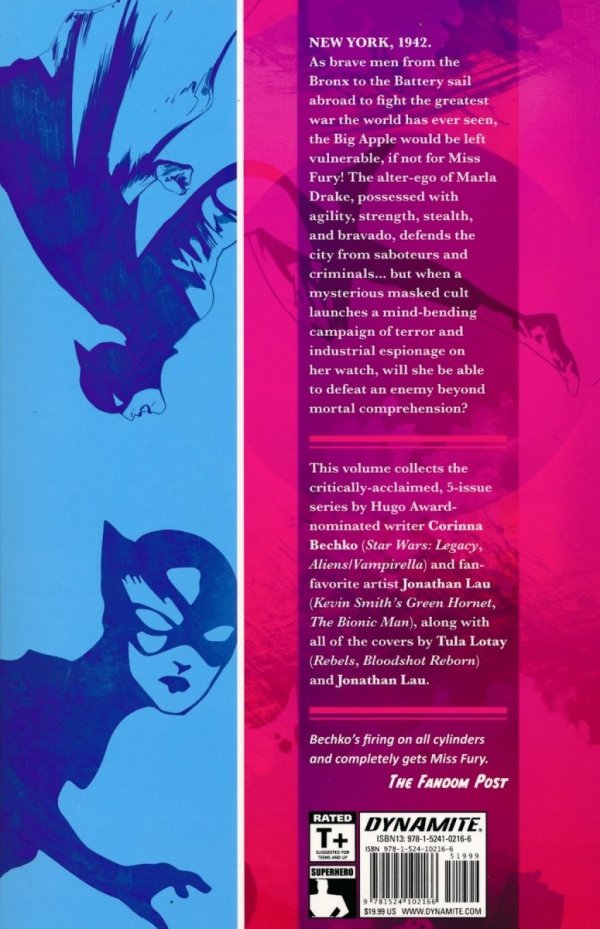 MISS FURY THE MINOR KEY TP [9781524102166]