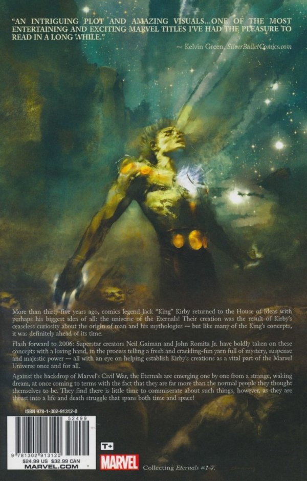 ETERNALS BY GAIMAN AND ROMITA JR TP [9781302913120]