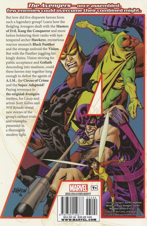 AVENGERS EARTHS MIGHTIEST HEROES ULTIMATE COLLECTION TP [9780785159377] **PROMOCJA TOMY**