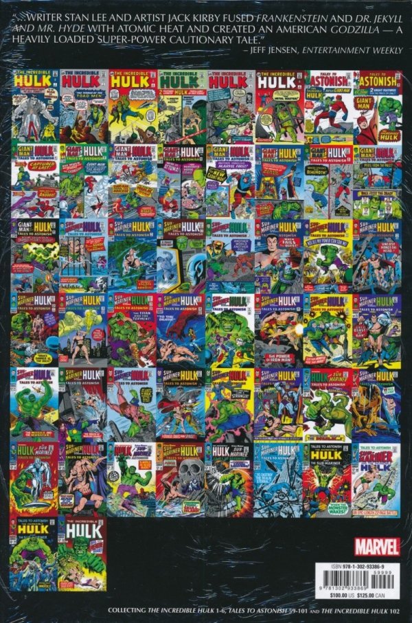 INCREDIBLE HULK OMNIBUS VOL 01 HC [STANDARD] [9781302933869] **promocja TOMY**