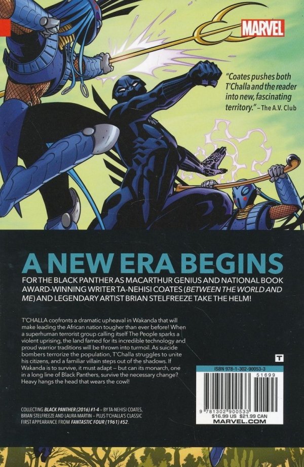 BLACK PANTHER VOL 01 A NATION UNDER OUR FEET PART 1 TP [9781302900533] **promocja TOMY**