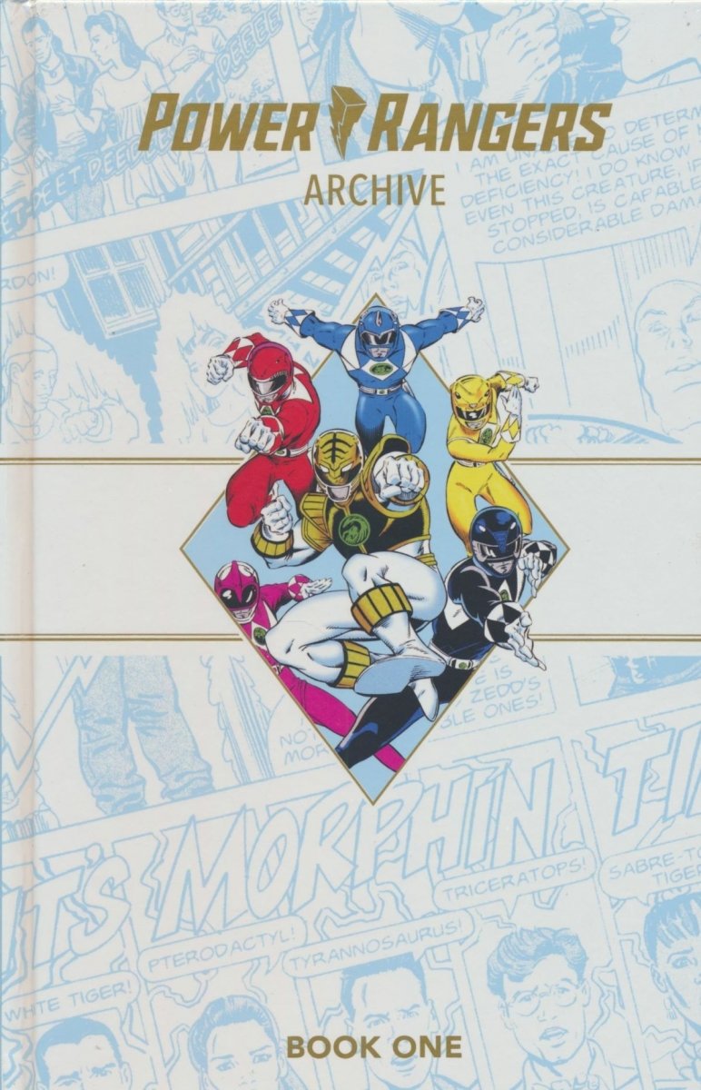 POWER RANGERS ARCHIVE DELUXE EDITION VOL 01 HC [9781608862009]