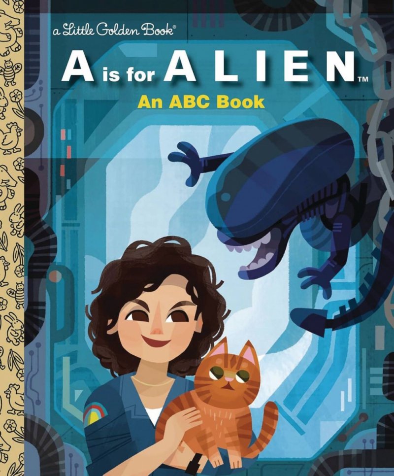 A IS FOR ALIEN ABC GOLDEN BOOK [9780736444842]