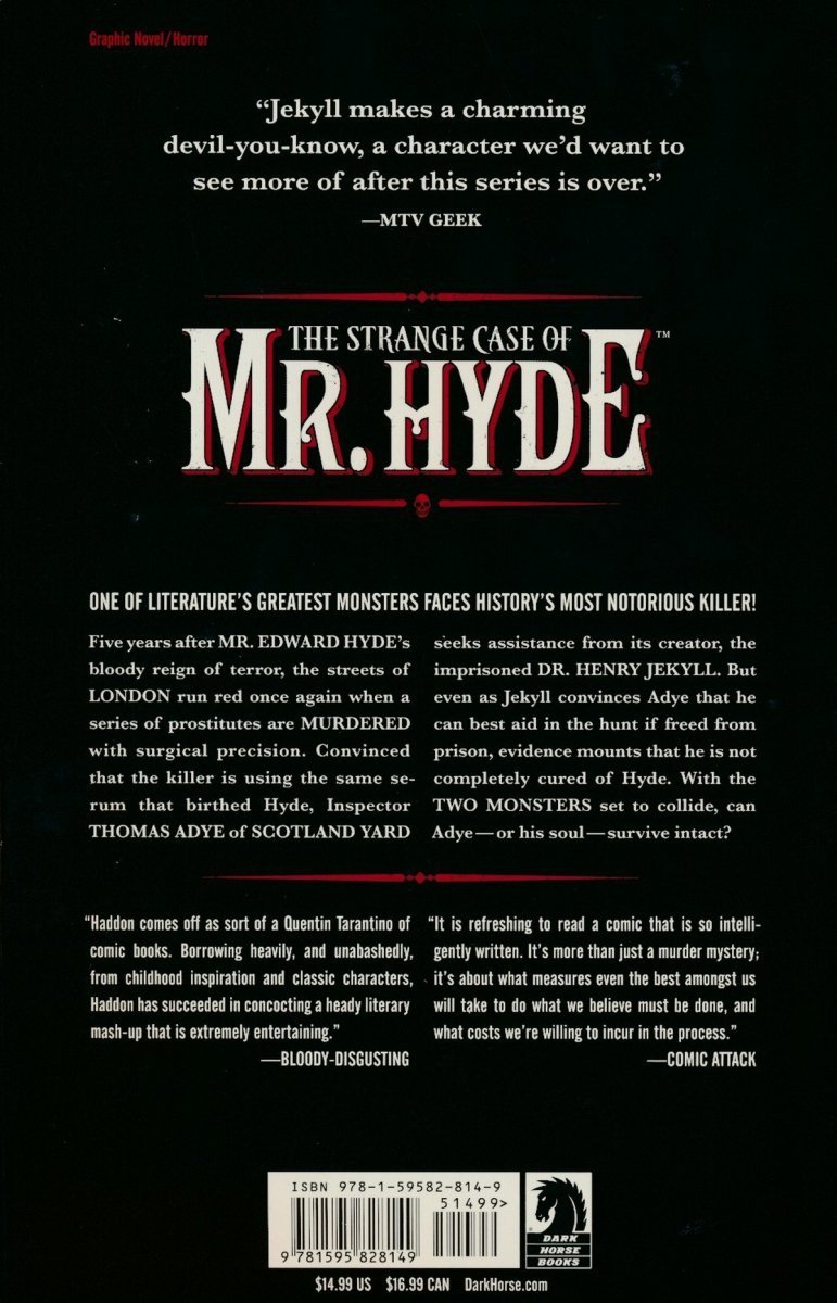 STRANGE CASE OF MR HYDE SC [9781595828149]