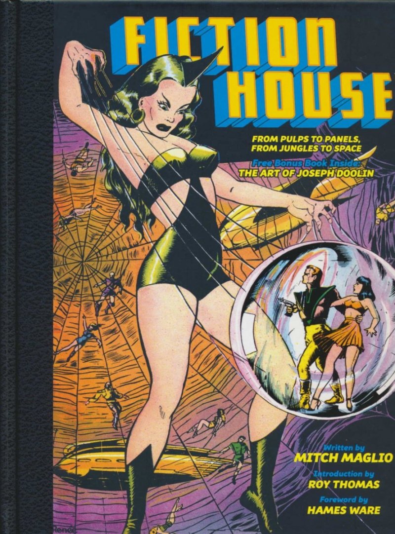 FICTION HOUSE FROM PULPS TO PANELS FROM JUNGLES TO SPACE HC [9781631408670]