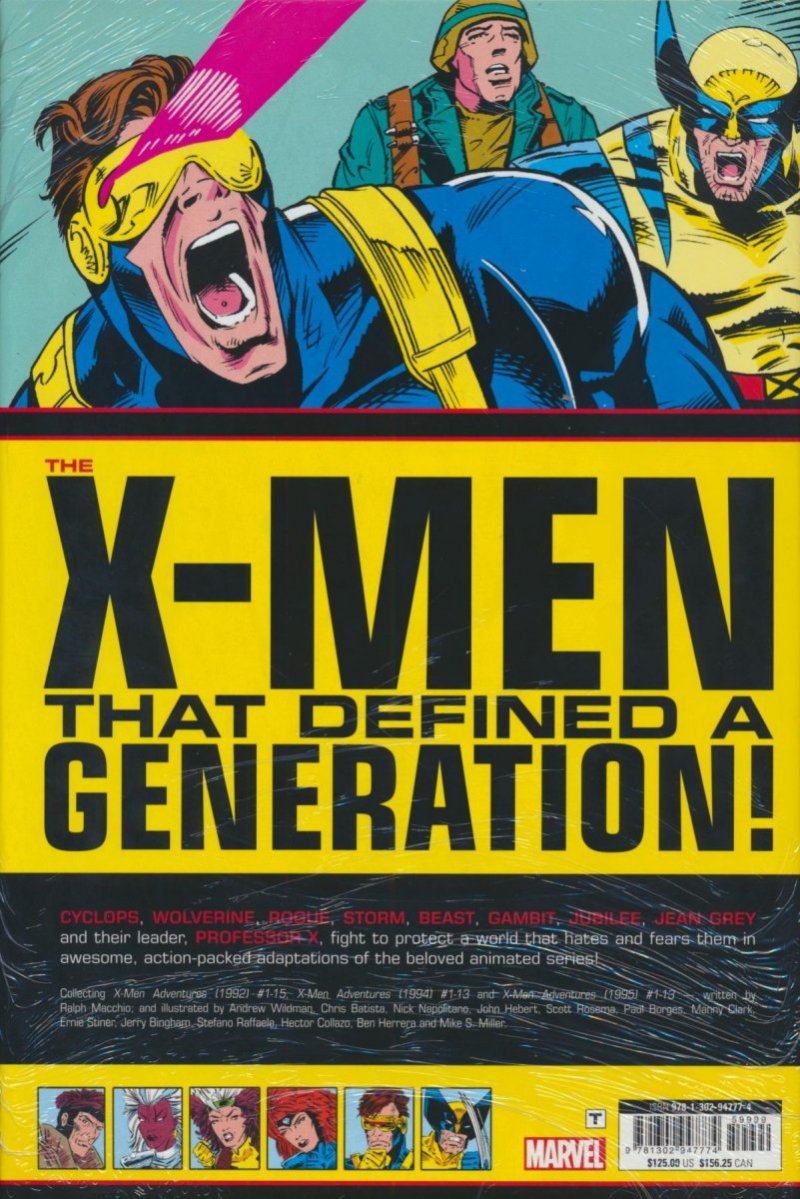 X-MEN THE ANIMATED SERIES THE ADAPTATIONS OMNIBUS HC [STANDARD] [9781302947774]