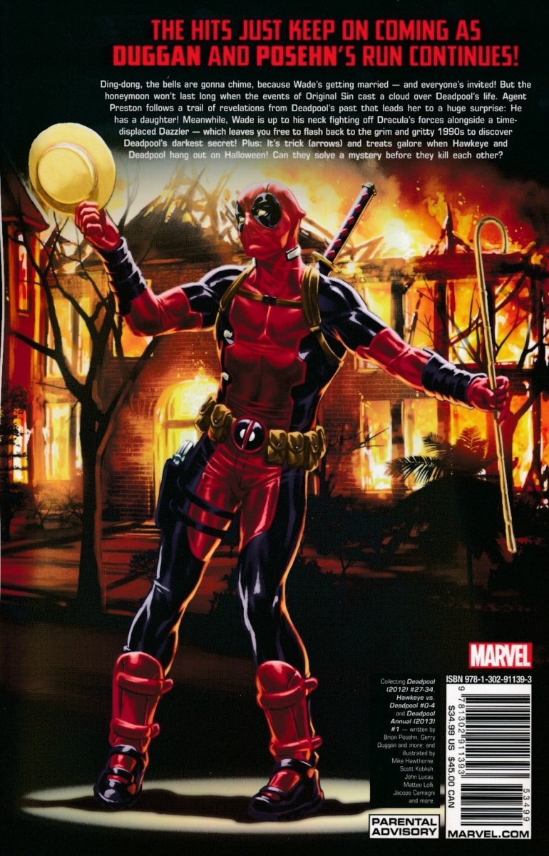 DEADPOOL BY POSEHN AND DUGGAN THE COMPLETE COLLECTION VOL 03 SC [9781302911393]