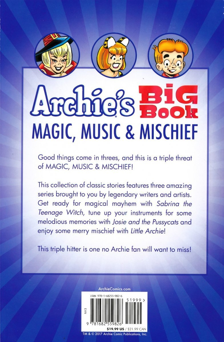 ARCHIES BIG BOOK MAGIC MUSIC AND MISCHIEF SC [9781682559826]