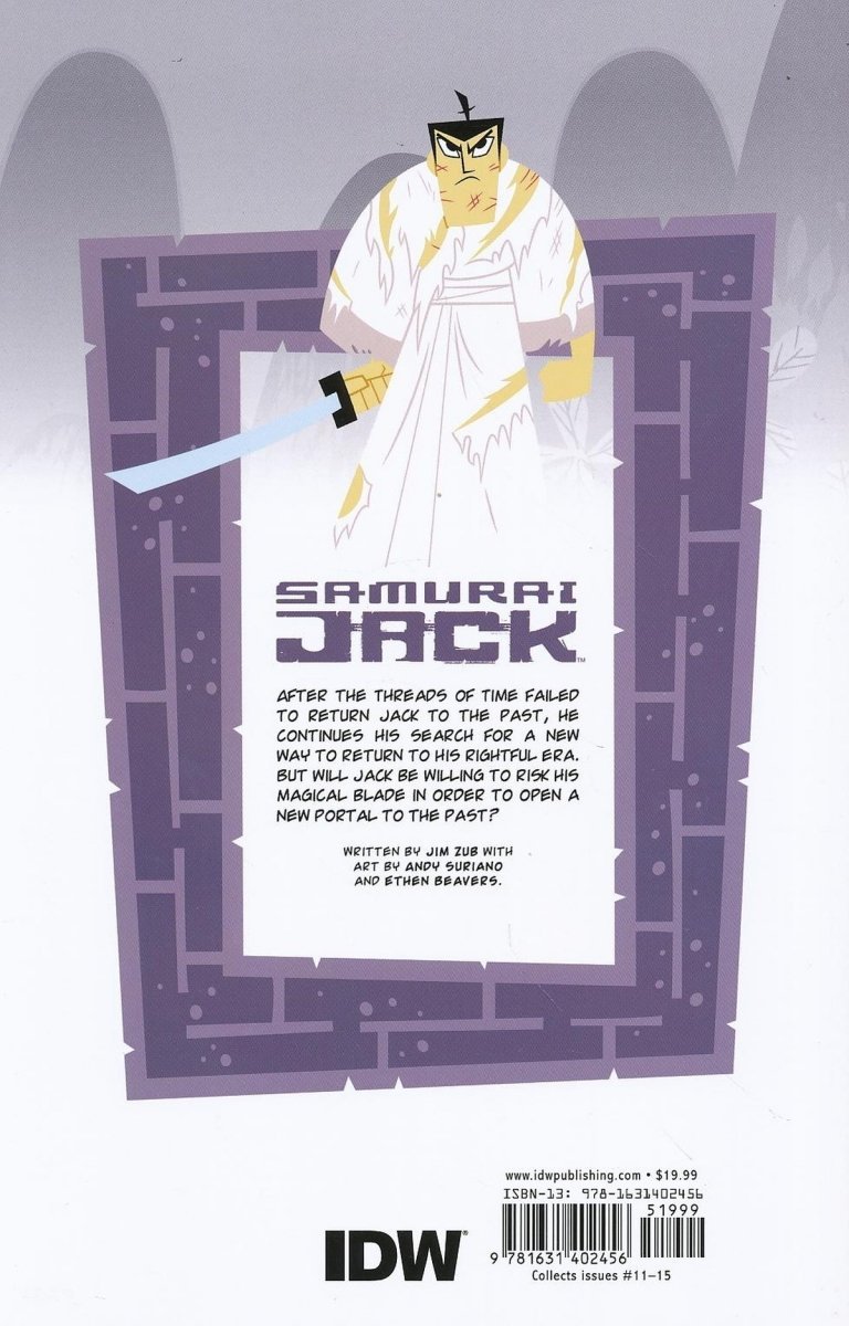 SAMURAI JACK VOL 03 THE QUEST FOR THE BROKEN BLADE SC [9781631402456]