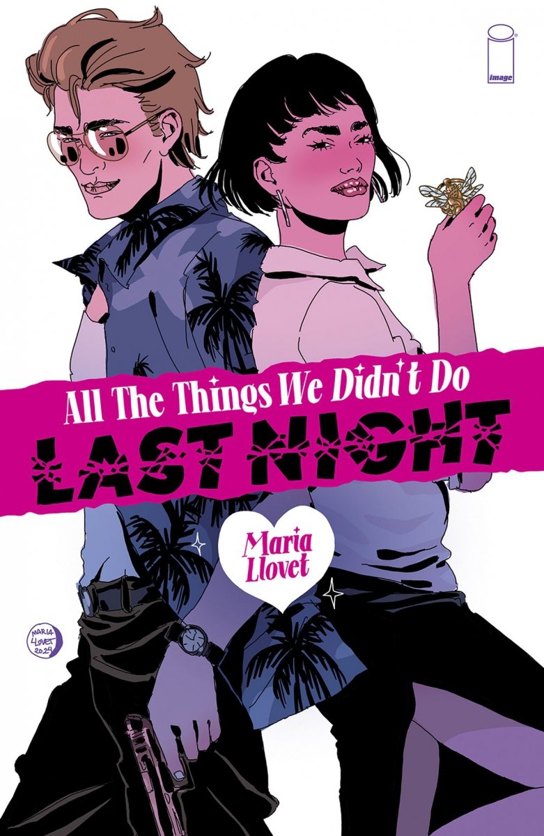 ALL THE THINGS WE DIDNT DO LAST NIGHT CVR A MARIA LLOVET [70985304034700011]