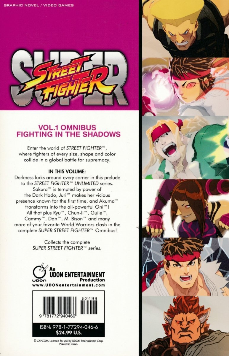 SUPER STREET FIGHTER VOL 01 FIGHTING IN THE SHADOWS SC [9781772940466]