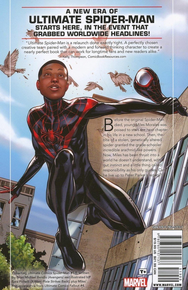 ULTIMATE COMICS SPIDER-MAN BY BRIAN MICHAEL BENDIS VOL 01 SC [9780785157137]