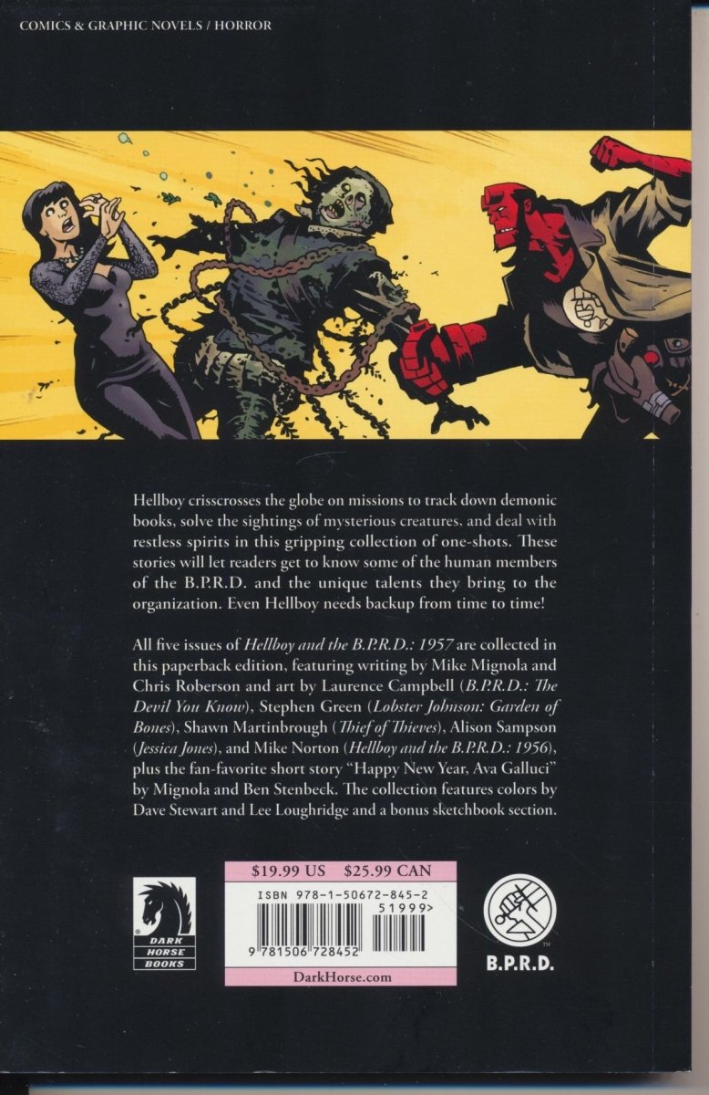 HELLBOY AND THE BPRD 1957 SC [9781506728452]
