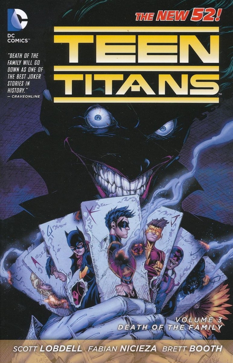 TEEN TITANS VOL 03 DEATH OF THE FAMILY SC [9781401243210]