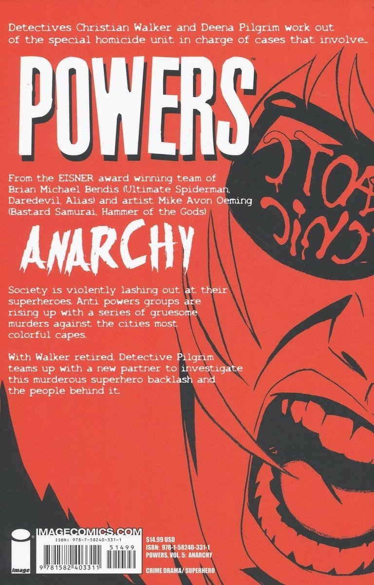 POWERS VOL 05 ANARCHY SC
