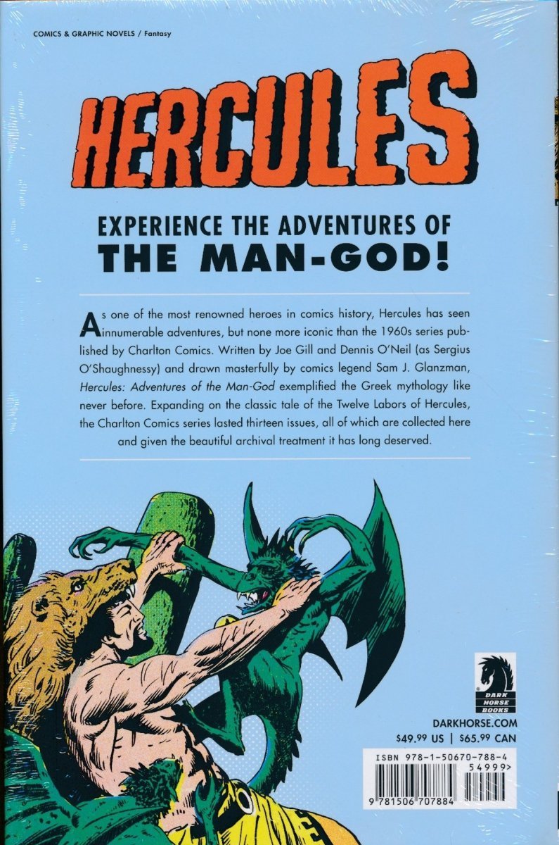 HERCULES ADVENTURES OF THE MAN-GOD ARCHIVE HC