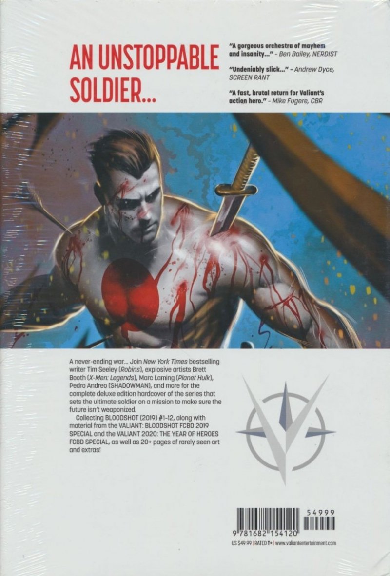 BLOODSHOT DELUXE EDITION HC [SEELEY] [9781682154120]