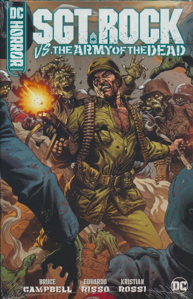 DC HORROR PRESENTS SGT ROCK VS THE ARMY OF THE DEAD HC [9781779520654] *SALEństwo*