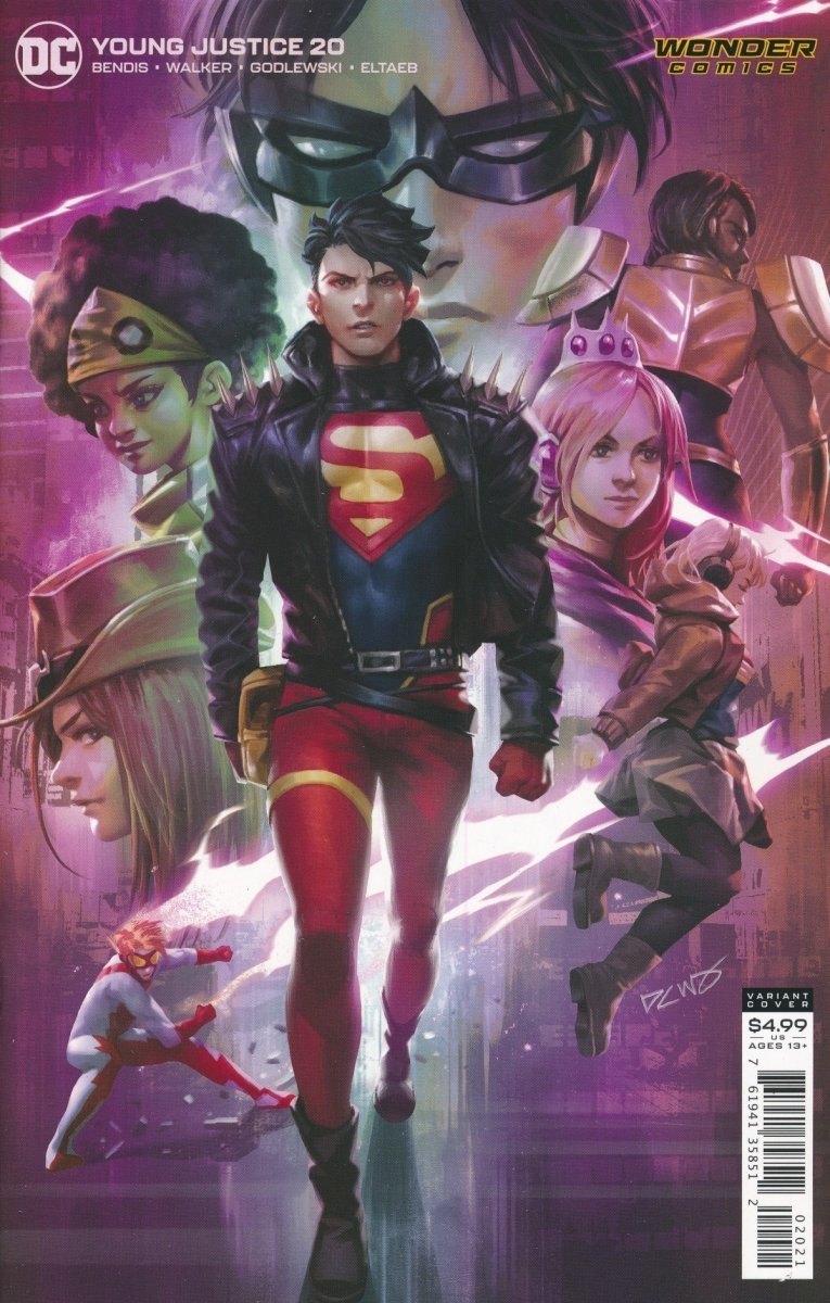 YOUNG JUSTICE #20 CVR B