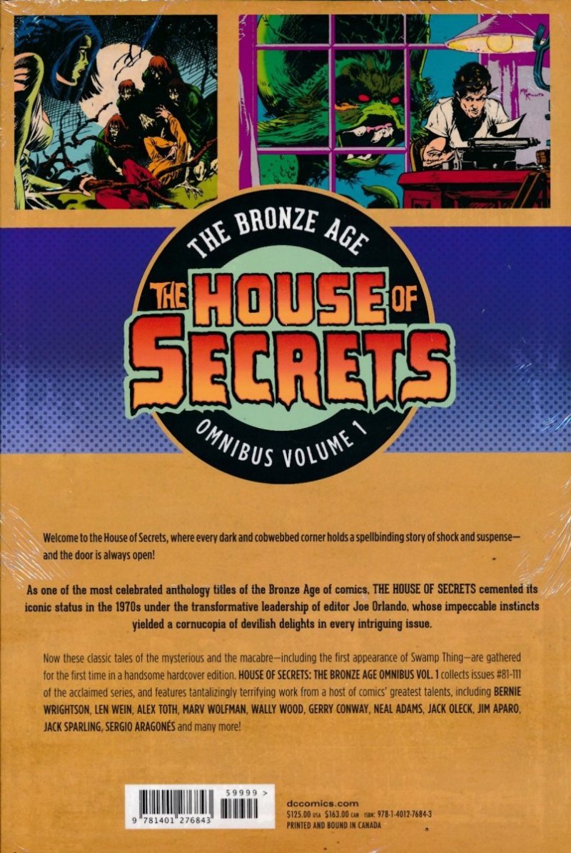HOUSE OF SECRETS THE BRONZE AGE OMNIBUS VOL 01 HC [9781401276843]