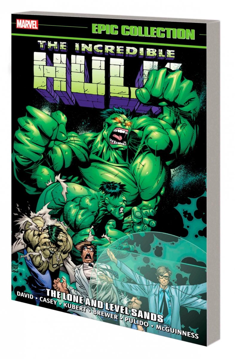 INCREDIBLE HULK EPIC COLLECTION THE LONE AND LEVEL SANDS SC
