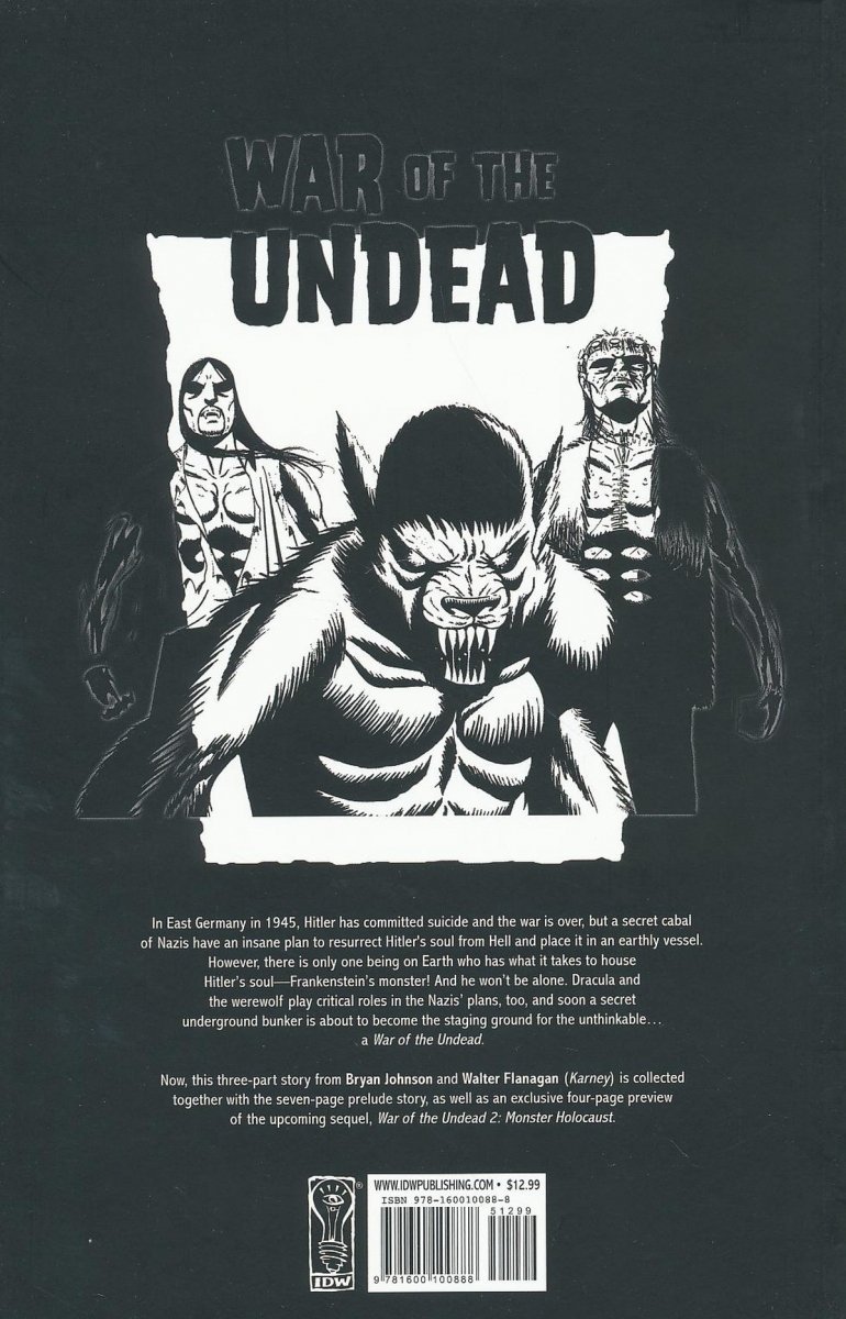 WAR OF THE UNDEAD SC [9781600100888]