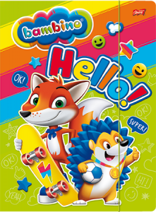 Teczka z gumką BAMBINO A4