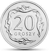 20 Groszy gr 1996 mennicza z woreczka 