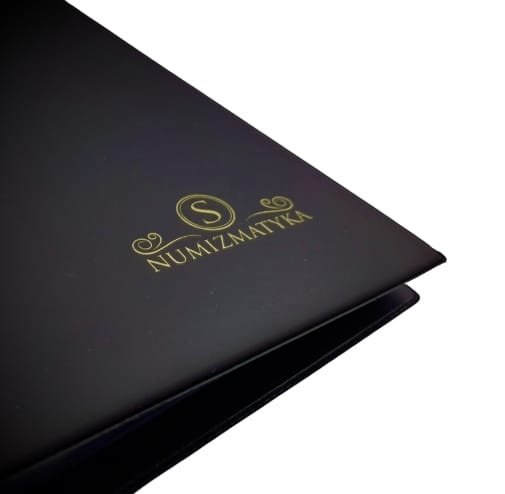 KLASER NA 100 BANKNOTÓW Z ETUI CZARNY