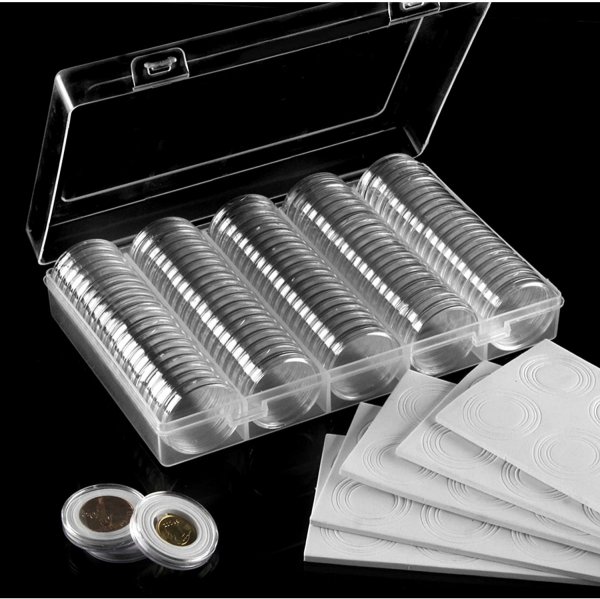 KAPSLE 17 20 25 27 30 mm PUDEŁKO 100 szt. BOX