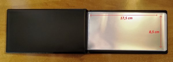 ALBUM KLASER kieszonkowy na 20 banknotów PREMIUM